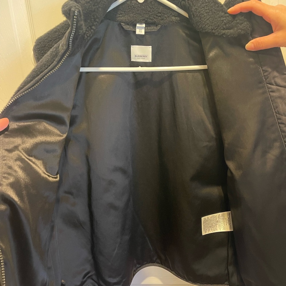 Burberry Wool Blend Logo Intarsia Vest View 3